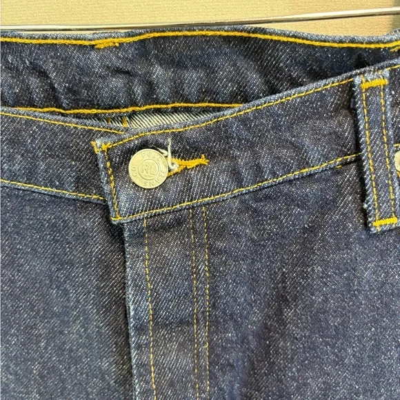 Vintage Ralph Lauren Polo Jeans Comp Heritage Jean Straight Leg Button Fly 40X30
